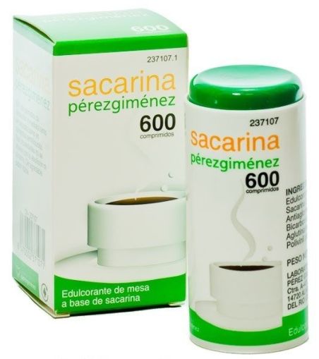 Pérez gimenez sacarina 600 comprimidos Perez Gimenez - 1