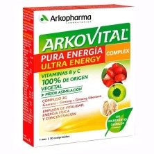 Arkovital pura energía ultra 30 comprimidos