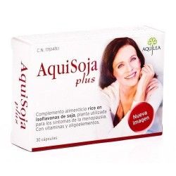 Aquisoja plus 32 cápsulas magnesio y vitamina d