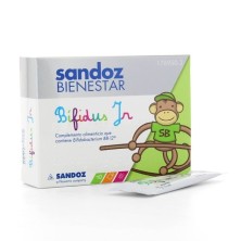 Sandoz bienestar bifidus jr 10 sobres