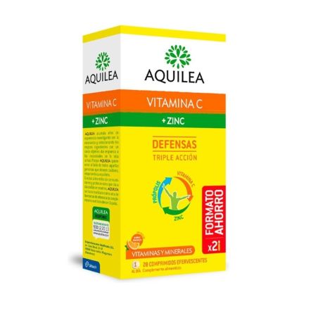 Aquilea vitamina c+ zinc 28 comprimidos Aquilea - 1