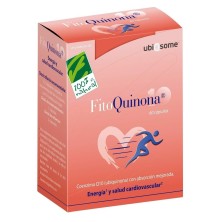 Cien por cien natural fitoquinona 10 60 capsulas