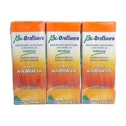 Bioralsuero naranja pack 3 brick x 200ml