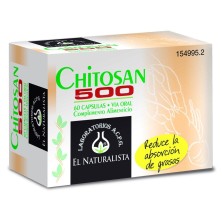 El naturalista chitosan 500 60 capsulas