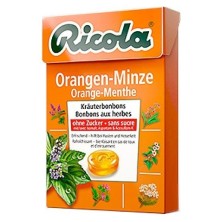 Ricola caramelos naranja menta s/a 50 g