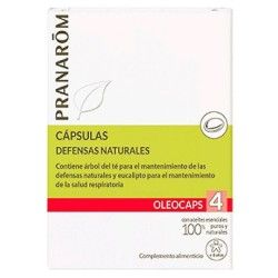 Pranarom oleocaps 4 defensas naturales 30 cápsulas