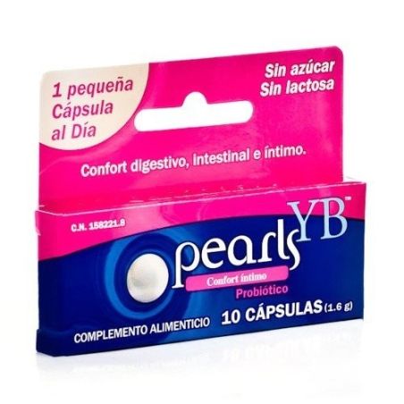 Pearls yb 10 capsulas probiotico dhu Dhu - 1