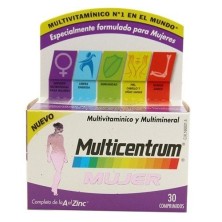 Multicentrum mujer 30 comprimidos