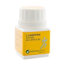 Botánica l-carnitina 60 cápsulas 500mg