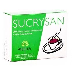 Sucrysan aspartamo edulcorante 300 comprimidos