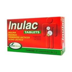 Inulac tablets 30 comprimidos soria