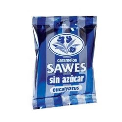 Caramelos sawes eucalipto s/a. bolsa