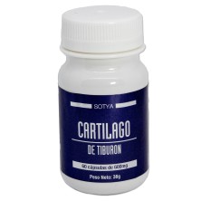 Sotya cartílago tiburón 60 cápsulas de 600mg