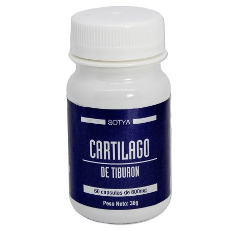 Sotya cartílago tiburón 60 cápsulas de 600mg Sotya - 1