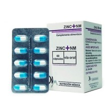 Nutrición médica zinc + nm 60 cápsulas