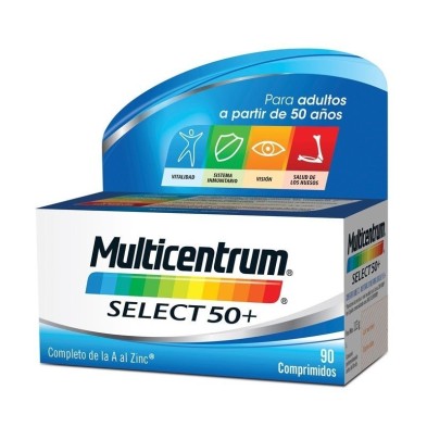 Multicentrum select 50+ 90 comprimidos Multicentrum - 1