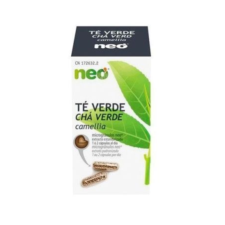 Neovital té verde microgranulos 45 cápsulas Neovital - 1