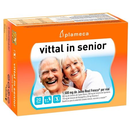 Plameca vittal in senior 20v x 10ml jalea r Plameca - 1