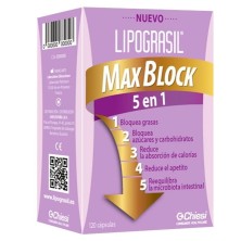 Lipograsil max block 5 en 1 120 capsulas