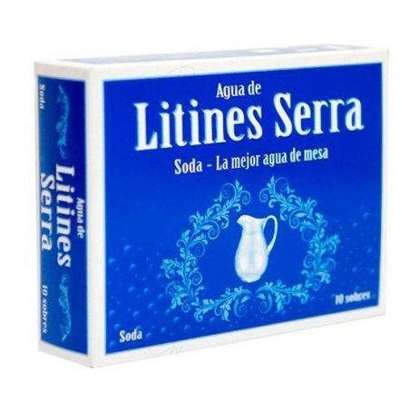 Agua de litines serra soda 10 sobres Serra - 1