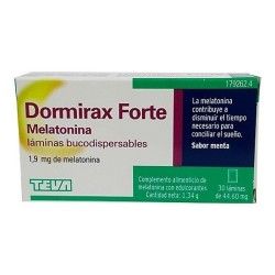 Dormirax melatonina forte 30 laminas buc