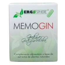 Ergonat memogin ginkgo biloba 45 cápsulas