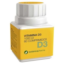 Botanica vitamina d3 60comp 1000 ui