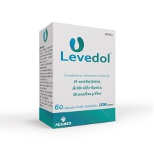 Levedol 60 capsulas acido resistentes