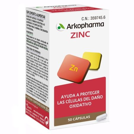 Arkovital zinc 50 capsulas Arkopharma - 1