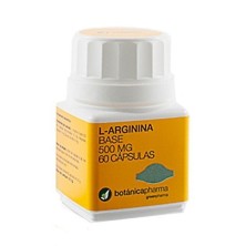 Botánica l-arginina 60 cápsulas 500mg