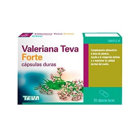 Valeriana teva forte 450mg 30 cápsulas Teva - 1