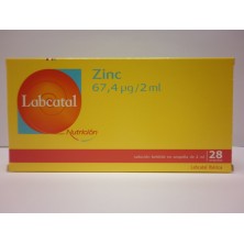 Labcatal 18 zinc 28 ampollas