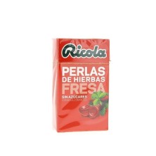 Ricola perlas fresa-menta s/a 25 g..