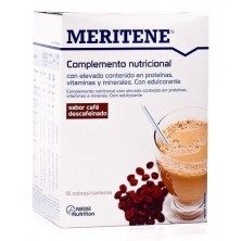 Meritene polvo cafe descafein. 15 sobres