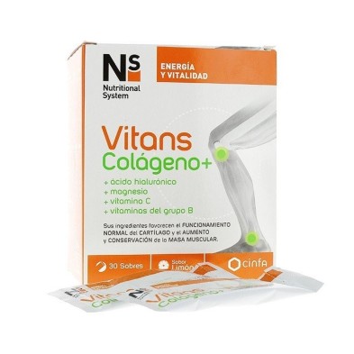 N+s colageno 30 sobres sabor limon N+S - 1