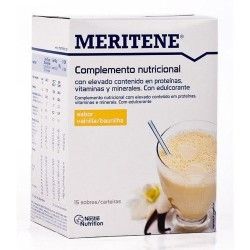 Meritene polvo vainilla 15 sobres 30 g.