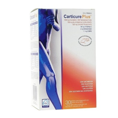 Carticure plus 30 sobres Arafarma - 1