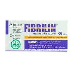 Fibrilin heparina sodica 15 viales x 5ml