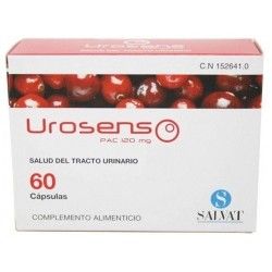 Urosens pac 120 mg. 60 capsulas