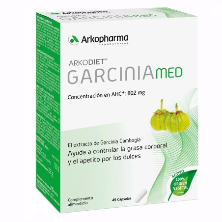 Arkocapsulas garcinia gambogia 45 caps. Arkopharma - 1