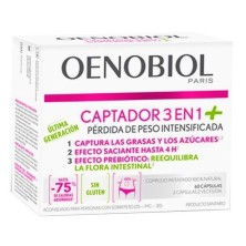 Oenobiol captador 3 en 1 plus 60 comp