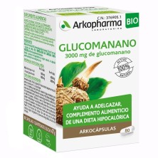 Arkocapsulas glucomanano 80 capsulas