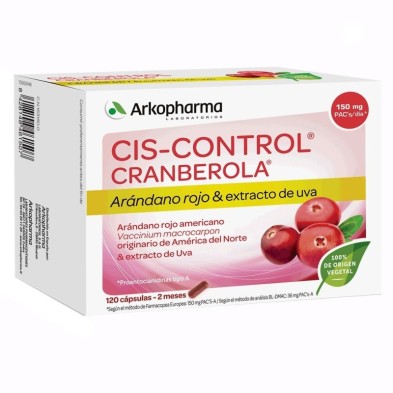 Cranberola ciscontrol arko arandano 120c Arkopharma - 1