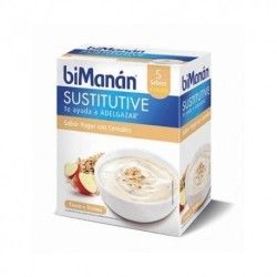 Bimanan crema yogurt cereales 6 sobres