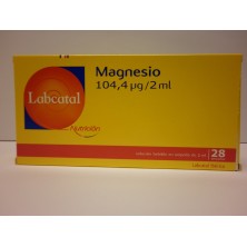 Labcatal 9 magnesio 28 ampollas