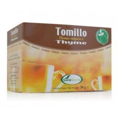 Soria natural infusión tomillo 20 filtros Soria Natural - 1