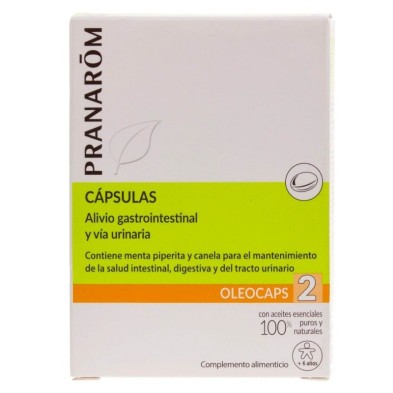 Pranarom oleocaps 2 gastrointestinal vias 30 cápsulas Pranarom - 1