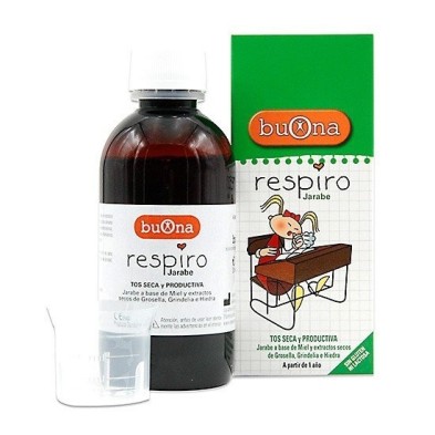 Buona respiro tos seca jarabe 140ml Buona - 1