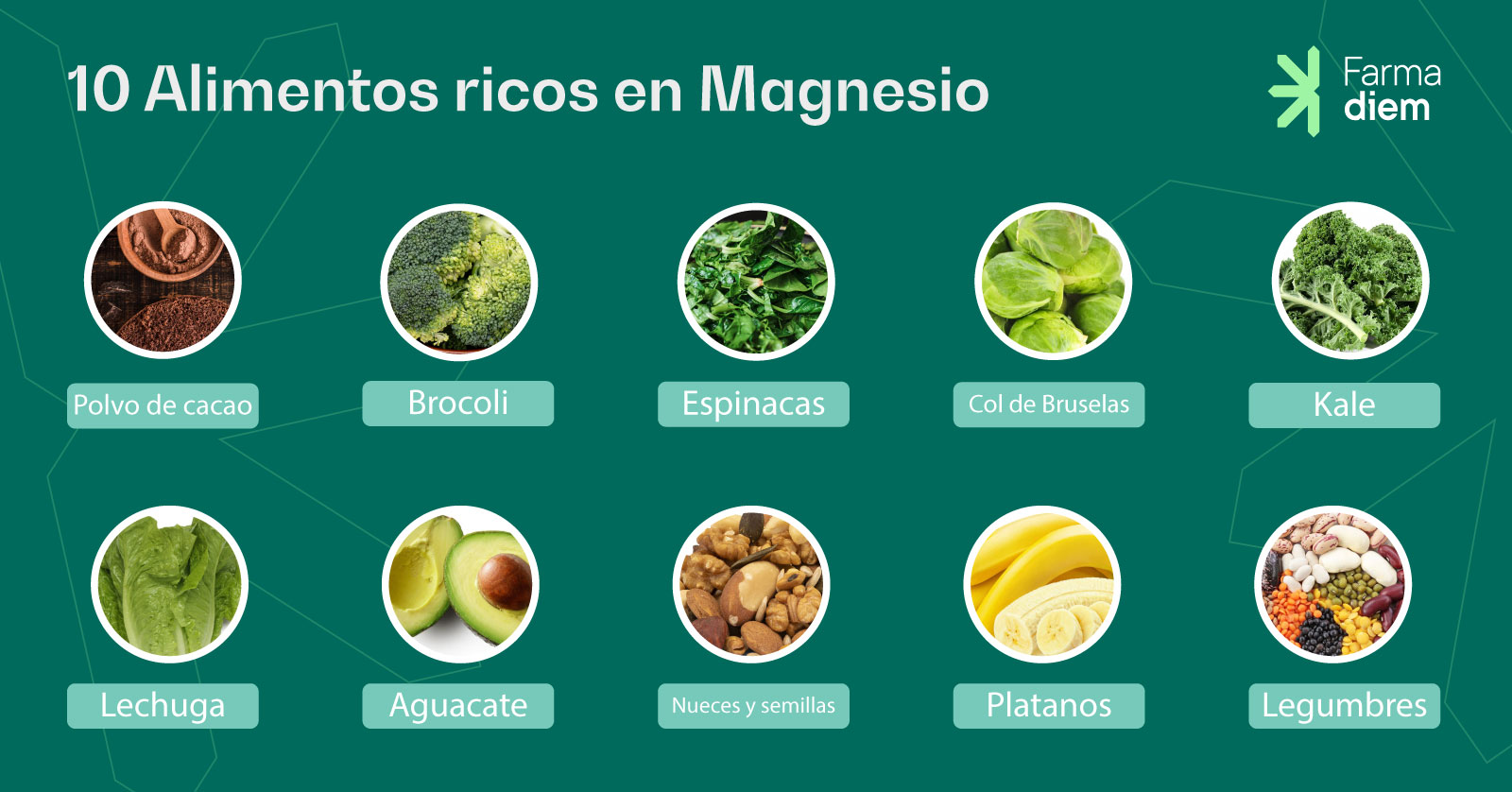 10 alimentos ricos en magnesio