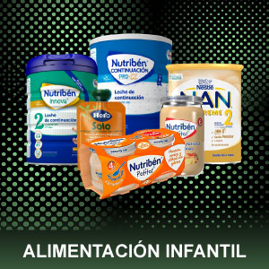 Alimentación infantil ofertas